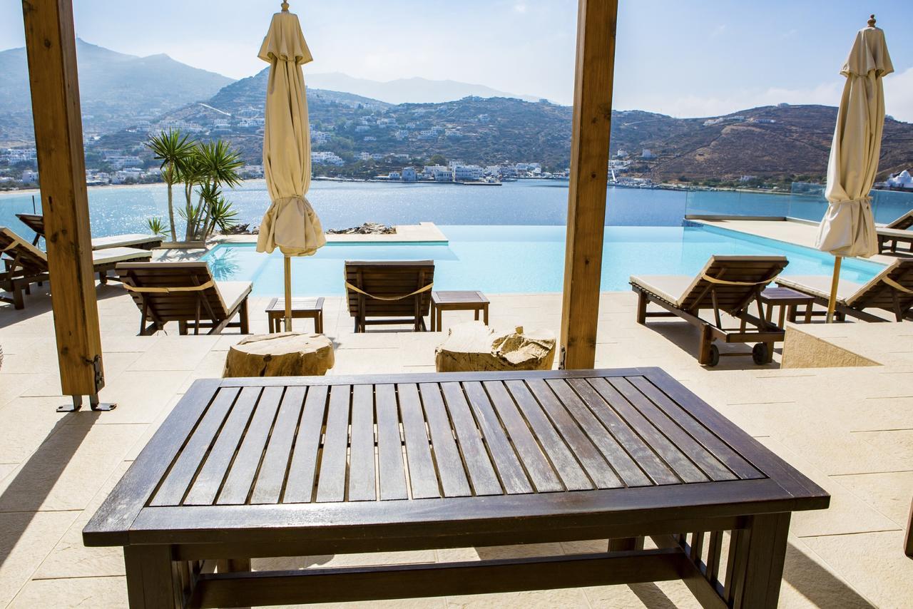 Seabreeze Hotel Ios Bagian luar foto